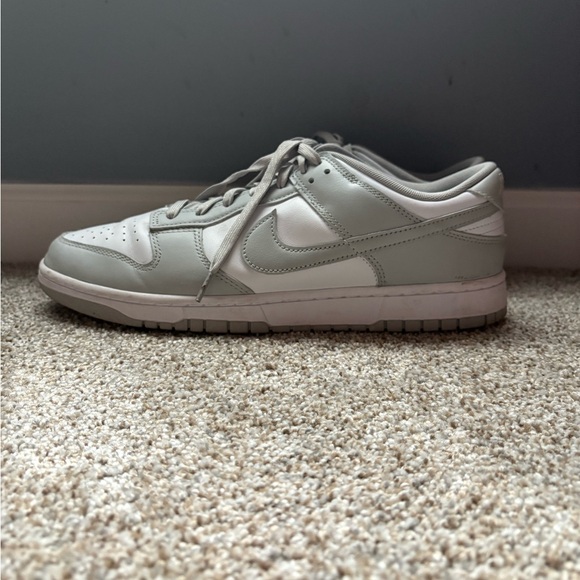Nike Gray and White Dunks, Men’s 13 - Picture 3 of 4